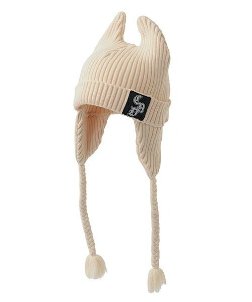 Candy Stripper（キャンディストリッパー）の「CND DEVIL ビーニー（ニットキャップ/ビーニー・レディース・アイボリー/ブラック・FREE）」の16枚目の写真