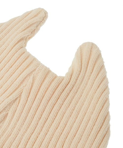 Candy Stripper（キャンディストリッパー）の「CND DEVIL ビーニー（ニットキャップ/ビーニー・レディース・アイボリー/ブラック・FREE）」の17枚目の写真