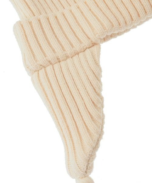 Candy Stripper（キャンディストリッパー）の「CND DEVIL ビーニー（ニットキャップ/ビーニー・レディース・アイボリー/ブラック・FREE）」の18枚目の写真