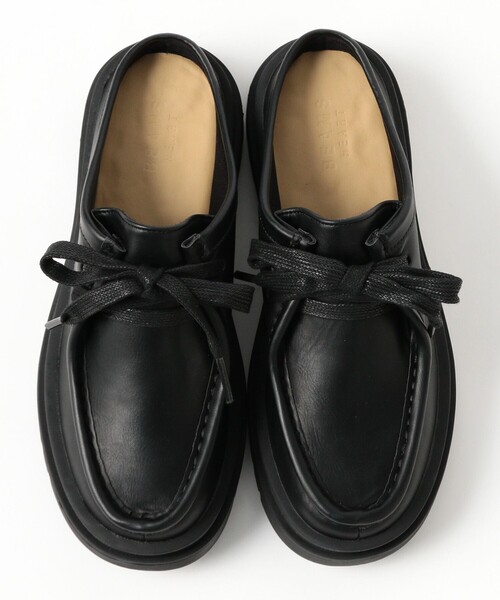 BEAMS HEART(ビームスハート)の「チロリアン ミュール(ドレスシューズ・レディース・ベージュ/ブラック・MEDIUM/SMALL/LARGE)」の13枚目の写真