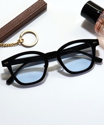 Zoff【伊原 葵コラボ】#011ウェリントン型 黒縁 太縁 サングラス Zoff（ゾフ）の「【伊原 葵さんコラボ】#011ウェリントン型 黒縁