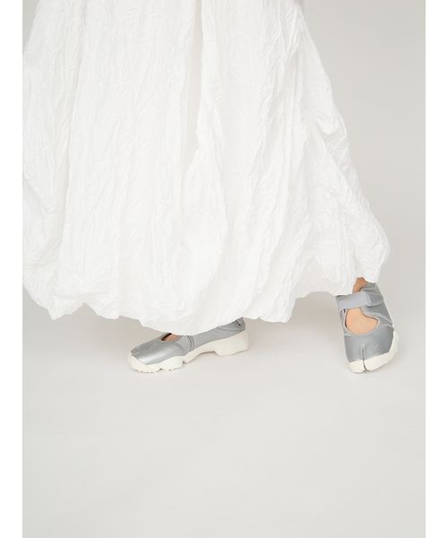 emmi(エミ)の「ワッシャーバルーンスカート(スカート・レディース・ライム/ブラック/オフホワイト・0/1)」の11枚目の写真