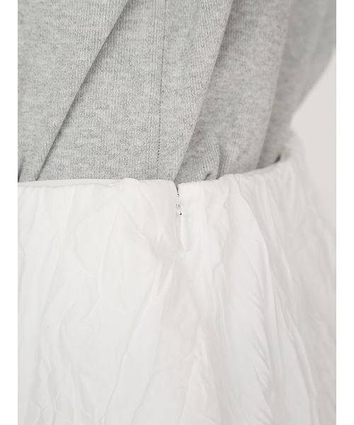 emmi(エミ)の「ワッシャーバルーンスカート(スカート・レディース・ライム/ブラック/オフホワイト・0/1)」の12枚目の写真