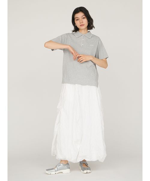 emmi(エミ)の「ワッシャーバルーンスカート(スカート・レディース・ライム/ブラック/オフホワイト・0/1)」の14枚目の写真