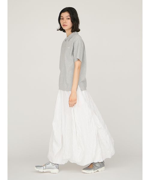 emmi(エミ)の「ワッシャーバルーンスカート(スカート・レディース・ライム/ブラック/オフホワイト・0/1)」の17枚目の写真