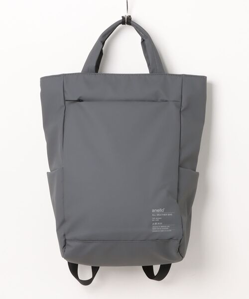and it_(アンドイット)の「anello ニンバス トートリュック(バックパック/リュック・レディース・グレー/ブラック/グレイッシュベージュ・FREE)」の2枚目の写真