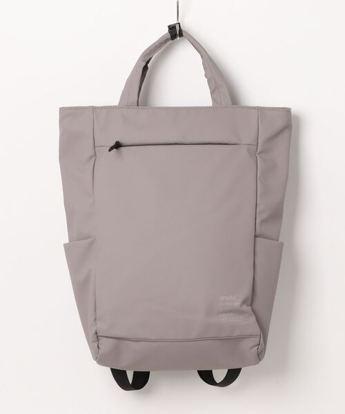 and it_(アンドイット)の「anello ニンバス トートリュック(バックパック/リュック・レディース・グレー/ブラック/グレイッシュベージュ・FREE)」の3枚目の写真