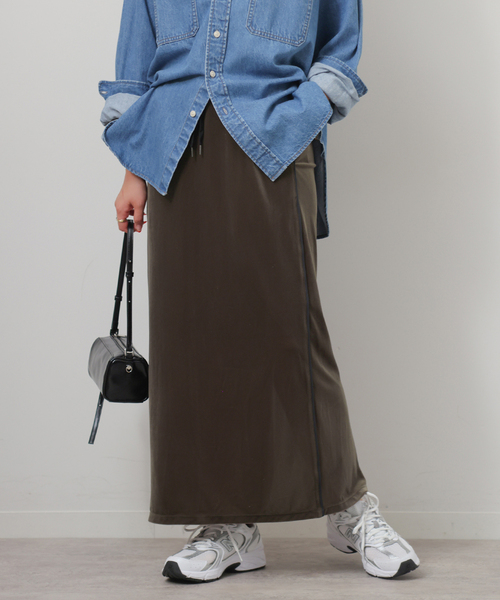 セール】ベロアコードライントラックスカート（スカート）｜JOURNAL