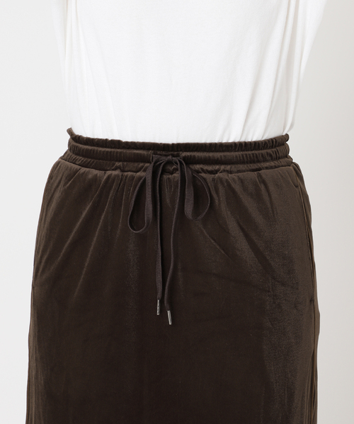 セール】ベロアコードライントラックスカート（スカート）｜JOURNAL