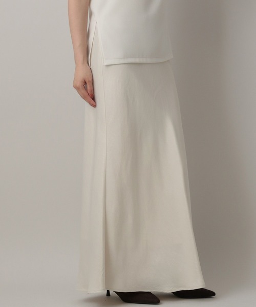 A part by（アパートバイ）の「カトリーヌサテンナロースカート（スカート・レディース・ボルドー/ネイビー/アイボリー/ベージュ系その他・SMALL/MEDIUM）」の15枚目の写真