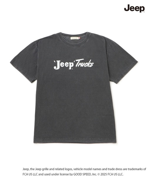 le cercle ADAM ET ROPE'(ルセルクルアダムエロペ)の「【GOOD ROCK SPEED/グッドロックスピード】FORD・JEEP Tシャツ(Tシャツ/カットソー・メンズ・ホワイト/ホワイト系その他/チャコールグレー/グレー・L/LL)」の4枚目の写真