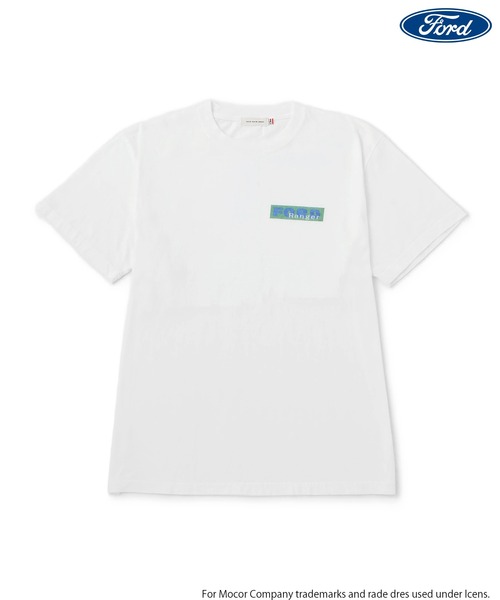 le cercle ADAM ET ROPE'(ルセルクルアダムエロペ)の「【GOOD ROCK SPEED/グッドロックスピード】FORD・JEEP Tシャツ(Tシャツ/カットソー・メンズ・ホワイト/ホワイト系その他/チャコールグレー/グレー・L/LL)」の1枚目の写真