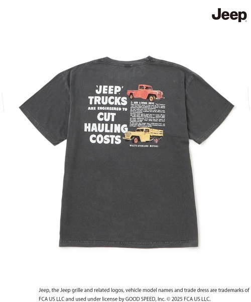 le cercle ADAM ET ROPE'(ルセルクルアダムエロペ)の「【GOOD ROCK SPEED/グッドロックスピード】FORD・JEEP Tシャツ(Tシャツ/カットソー・メンズ・ホワイト/ホワイト系その他/チャコールグレー/グレー・L/LL)」の15枚目の写真