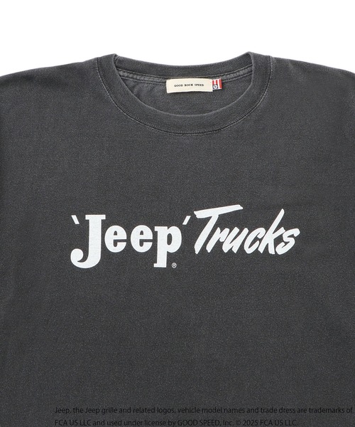 le cercle ADAM ET ROPE'(ルセルクルアダムエロペ)の「【GOOD ROCK SPEED/グッドロックスピード】FORD・JEEP Tシャツ(Tシャツ/カットソー・メンズ・ホワイト/ホワイト系その他/チャコールグレー/グレー・L/LL)」の16枚目の写真