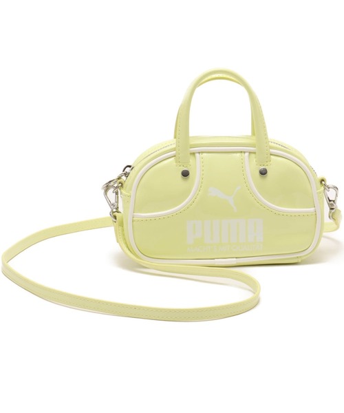 PUMA（プーマ）の「PUMA PUMA 1976 MICRO GRIP BAG / プーマ プーマ 1976 マイクログリップバッグ（ハンドバッグ・レディース・ブラック/レッド/グリーン・ONE SIZE）」の3枚目の写真