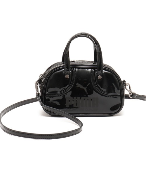 PUMA（プーマ）の「PUMA PUMA 1976 MICRO GRIP BAG / プーマ プーマ 1976 マイクログリップバッグ（ハンドバッグ・レディース・ブラック/レッド/グリーン・ONE SIZE）」の2枚目の写真