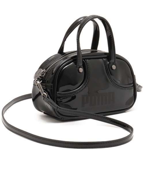 PUMA（プーマ）の「PUMA PUMA 1976 MICRO GRIP BAG / プーマ プーマ 1976 マイクログリップバッグ（ハンドバッグ・レディース・ブラック/レッド/グリーン・ONE SIZE）」の4枚目の写真