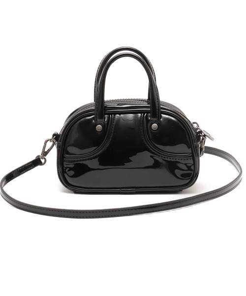 PUMA（プーマ）の「PUMA PUMA 1976 MICRO GRIP BAG / プーマ プーマ 1976 マイクログリップバッグ（ハンドバッグ・レディース・ブラック/レッド/グリーン・ONE SIZE）」の5枚目の写真