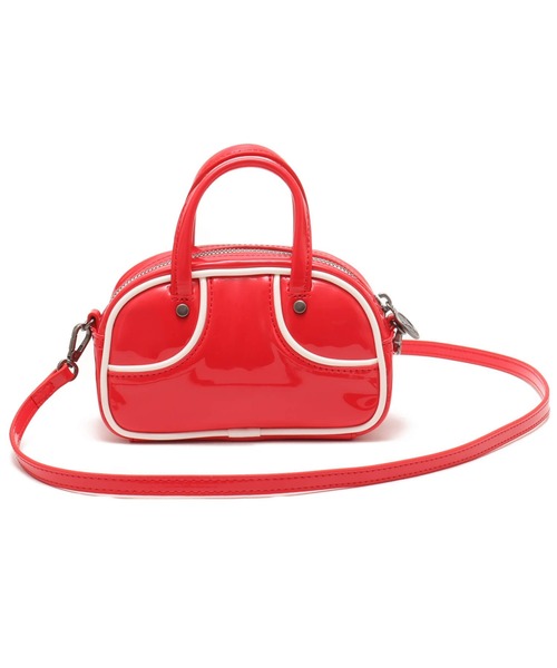 PUMA（プーマ）の「PUMA PUMA 1976 MICRO GRIP BAG / プーマ プーマ 1976 マイクログリップバッグ（ハンドバッグ・レディース・ブラック/レッド/グリーン・ONE SIZE）」の9枚目の写真