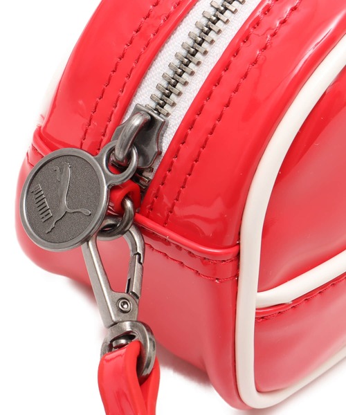 PUMA（プーマ）の「PUMA PUMA 1976 MICRO GRIP BAG / プーマ プーマ 1976 マイクログリップバッグ（ハンドバッグ・レディース・ブラック/レッド/グリーン・ONE SIZE）」の10枚目の写真