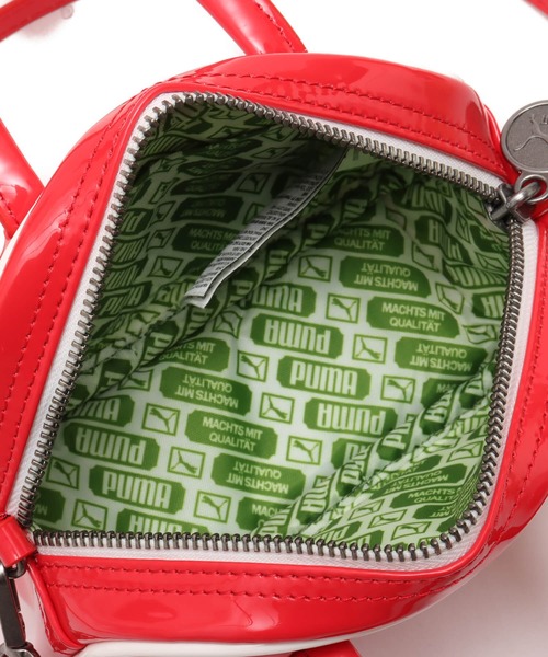 PUMA（プーマ）の「PUMA PUMA 1976 MICRO GRIP BAG / プーマ プーマ 1976 マイクログリップバッグ（ハンドバッグ・レディース・ブラック/レッド/グリーン・ONE SIZE）」の11枚目の写真
