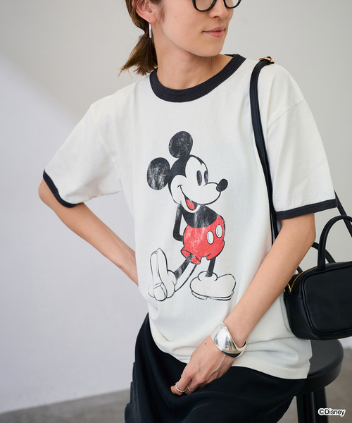 フレームワーク　ジョンブル MICKEY MOUSE T Embroidery フレームワーク FRAMeWORK ≪≫JOHNBULL/ジョンブル ＜MICKEY