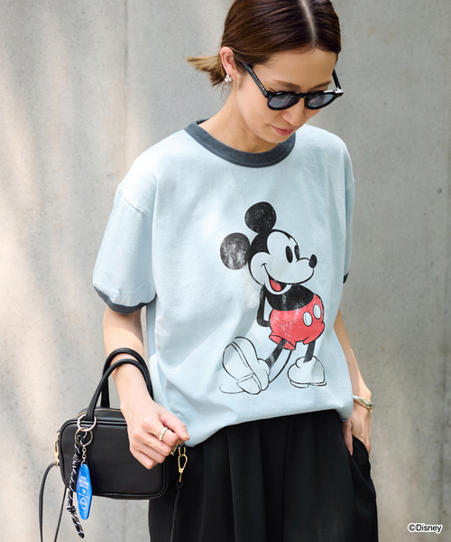 フレームワーク　ジョンブル MICKEY MOUSE T Embroidery 91615616b_b_15_500.jpg