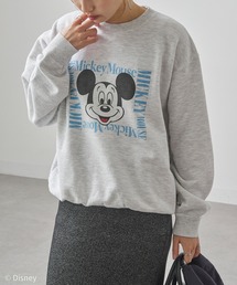 【GOOD ROCK SPEED】Disney / Mickey Mouse ミッキーマウス / ヴィンテージライク クルーネックスウェット