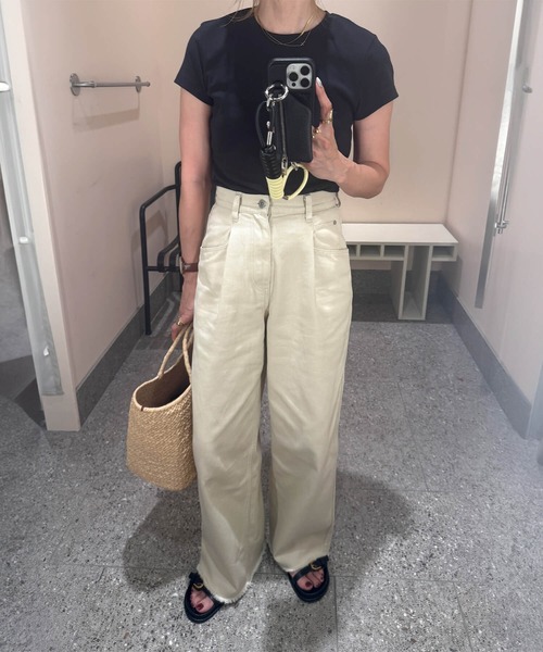 セール】フリンジデニムセットアップ（chiica original