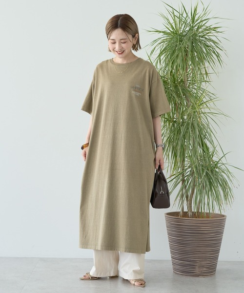 AMERICAN HOLIC(アメリカンホリック)の「【選べる丈】ツアーロゴ加工Tワンピース(ワンピース・レディース・ネイビー/ベージュ/チャコールグレー・M/L)」の20枚目の写真