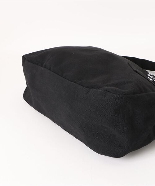 THRASHER(スラッシャー)の「【THRASHER/スラッシャー】Shoulder Bag 2WAY ショルダーバッグ ハンドバッグ キャンバス(ショルダーバッグ・メンズ・ブラック/オフホワイト・FREE)」の4枚目の写真