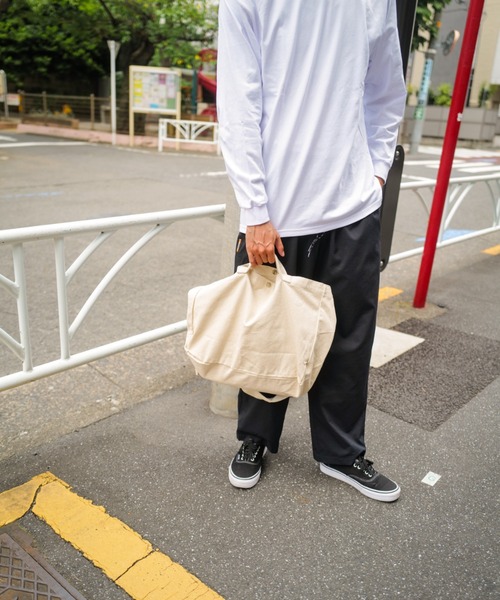 THRASHER(スラッシャー)の「【THRASHER/スラッシャー】Shoulder Bag 2WAY ショルダーバッグ ハンドバッグ キャンバス(ショルダーバッグ・メンズ・ブラック/オフホワイト・FREE)」の11枚目の写真