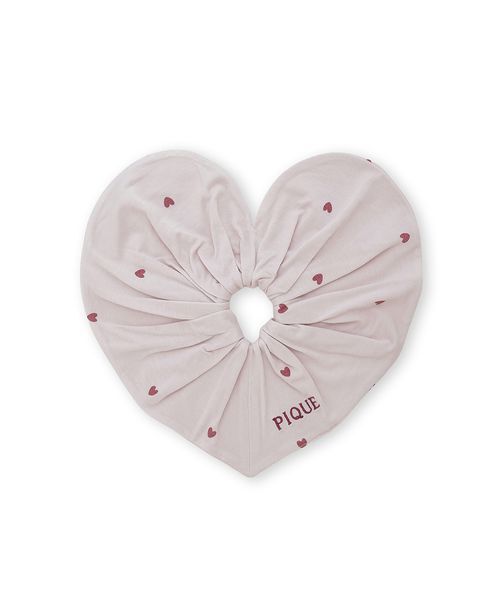 gelato pique（ジェラートピケ）の「【USAGI ONLINE/ZOZO限定】ハート柄シュシュ（その他ルームウェア・レディース・ピンク/オフホワイト/ネイビー・F）」の3枚目の写真