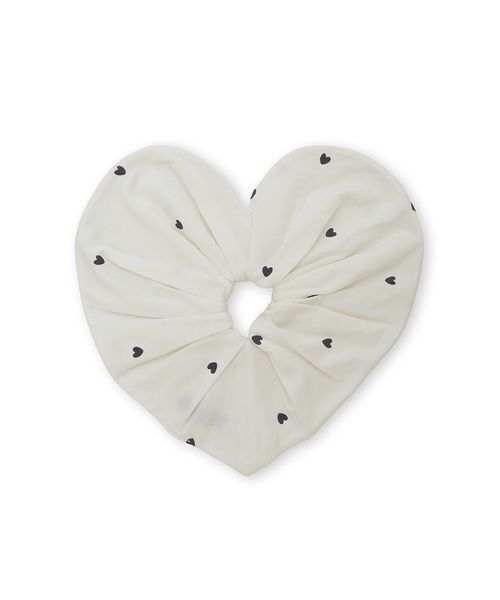 gelato pique（ジェラートピケ）の「【USAGI ONLINE/ZOZO限定】ハート柄シュシュ（その他ルームウェア・レディース・ピンク/オフホワイト/ネイビー・F）」の5枚目の写真