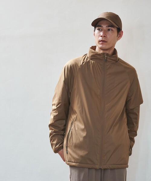 DAIWA（ダイワ）の「【別注】＜DAIWA＞PERTEX スタンドネック ブルゾン ジャケット（ブルゾン・メンズ・ダークブラウン/ブラック・M/L/XL）」の4枚目の写真
