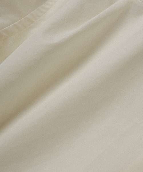 WILD LIFE TAILOR Adam et Rope'（ワイルドテーラーアダムエロペ　）の「【WILD LIFE TAILOR】PLAIN POPLINE SHIRT（シャツ/ブラウス・メンズ・チャコールグレー/キナリ・M/L）」の6枚目の写真