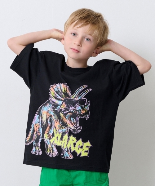 トリケラトプスグラフィック半袖Tシャツ（Tシャツ/カットソー