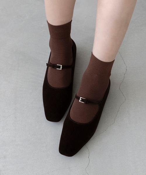 welleg(ウェレッグ)の「センターバックル インヒールパンプス(パンプス・レディース・シルバー/アイボリー/ブラウン/ブラック・21.5cm/22.0cm/22.5cm/23.0cm/23.5cm/24.0cm/24.5cm/25.0cm/25.5cm/26.0cm)」の20枚目の写真