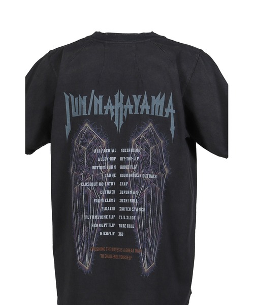 トップス Jun Nakayama CULT T-SHIRTS / BLK JUN/NAKAYAMA ジュン ナカヤマ SS25 CULT T-SHIRTS / BLK