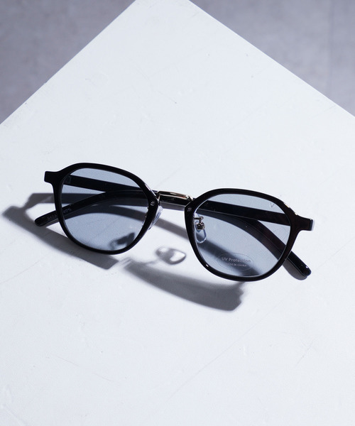 ZIP FIVE(ジップファイブ)の「UVカット 黒縁 鯖江企画サングラス(サングラス・メンズ・その他4/A/G/H/K/L/U/V/Y・FREE)」の2枚目の写真