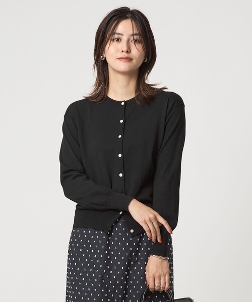 セール】＜1_OF MINE＞クルーネック ニット カーディガン マシン