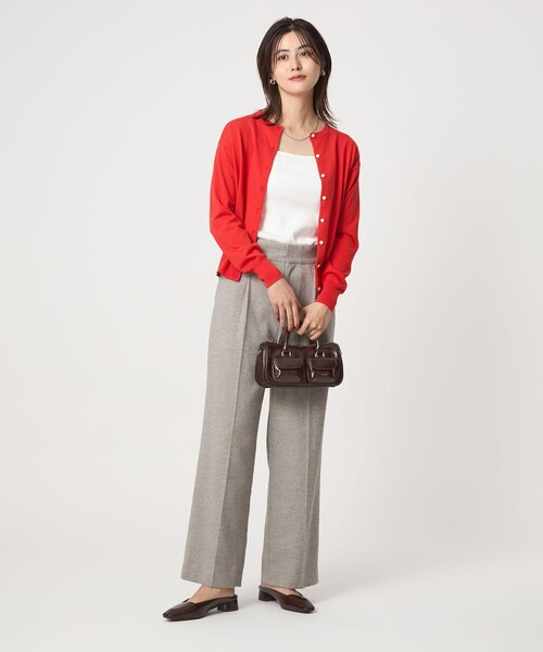 セール】＜1_OF MINE＞クルーネック ニット カーディガン マシン