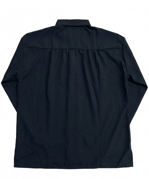 cammie(キャミー)の「バックギャザーゆったりシャツ(シャツ/ブラウス・レディース・ホワイト/ブラック・LARGE/MEDIUM)」の14枚目の写真