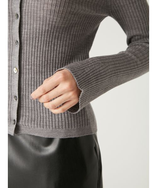 セール】ウールブレンドポロカラーニット（ニット/セーター）｜FRAY