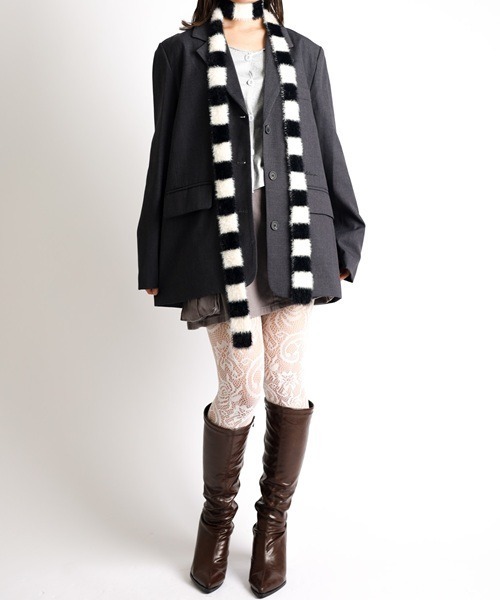 Vini(ヴィニ)の「【Vini】レース タイツ(タイツ/ストッキング・レディース・ホワイト・FREE)」の4枚目の写真