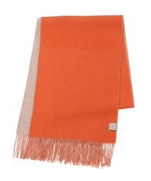 【定番】ETRO マフラー　リバーシブル　オレンジ　えんじ　ペイズリー 新品タグ付き ETRO エトロ ストール スカーフ ペイズリー