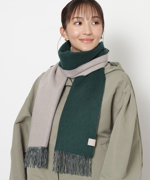 セール】カシミヤ100％ マフラー ”リバーシブル”（マフラー）｜FURLA