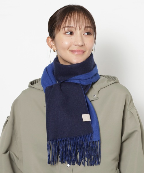 新品 FURLA 洗えるカシミヤ100% リバーシブルワッチ 洗えるカシミヤ/大人百花1月号掲載】FURLA カシミヤ100%超大判無地