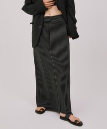 LIENCOEUR | フラップストライプスカート(スカート)