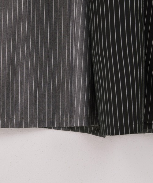 LIENCOEUR（リアンクール）の「フラップストライプスカート（スカート・レディース・グレー/ダークグレー・FREE）」の20枚目の写真